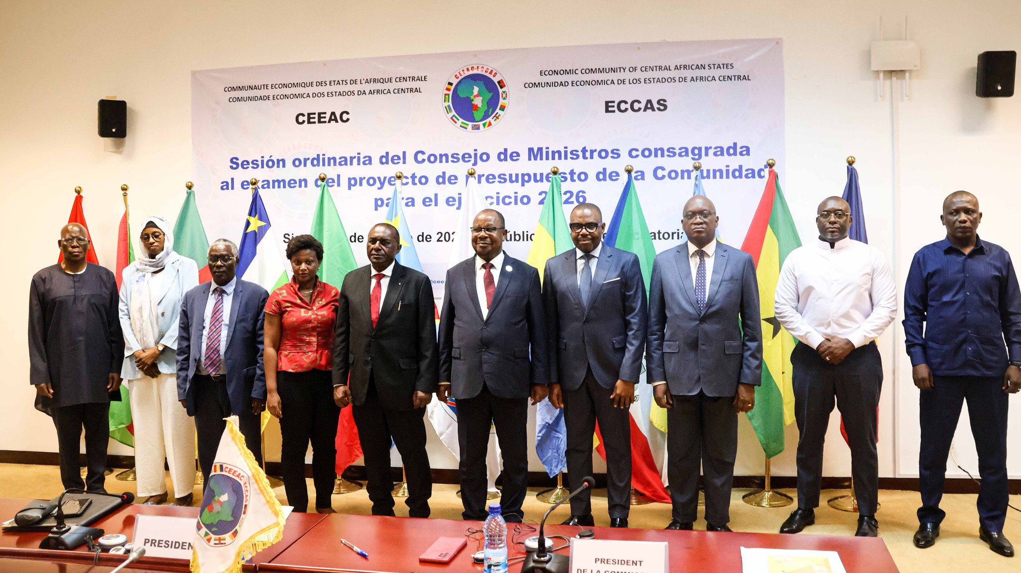 Session extraordinaire du Conseil des Ministres de la CEEAC à Sipopo