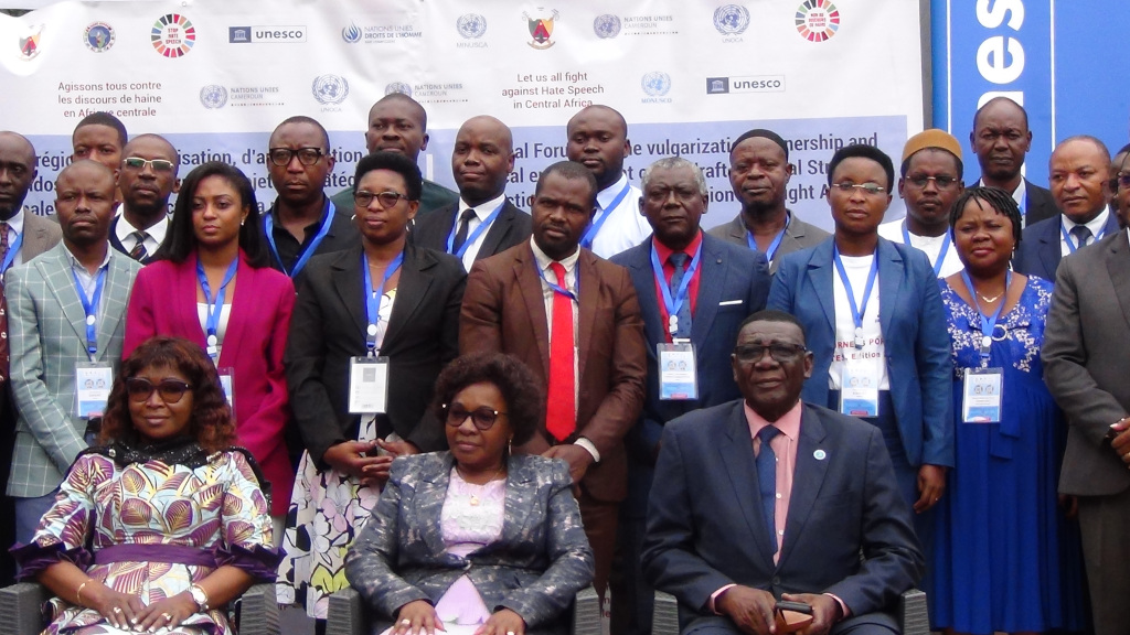 AFRIQUE CENTRALE : UNE NOUVELLE ETAPE FRANCHIE DANS LE PROCESSUS D’ADOPTION D’UNE STRATEGIE REGIONALE ET D’UN PLAN D’ACTION POUR LA PREVENTION ET LA REPRESSION DES DISCOURS DE HAINE — 1