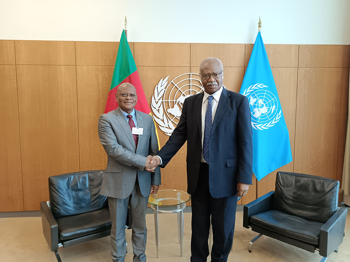 Audience du Président de la Commission de la CEEAC avec le Président de la 79ème session ordinaire de l’ Assemblée générale des Nations Unies — 1