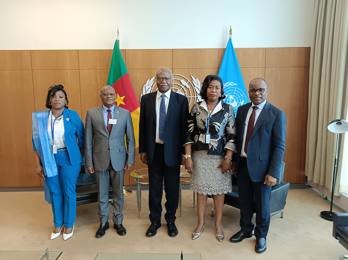 Audience du Président de la Commission de la CEEAC avec le Président de la 79ème session ordinaire de l’ Assemblée générale des Nations Unies — 2