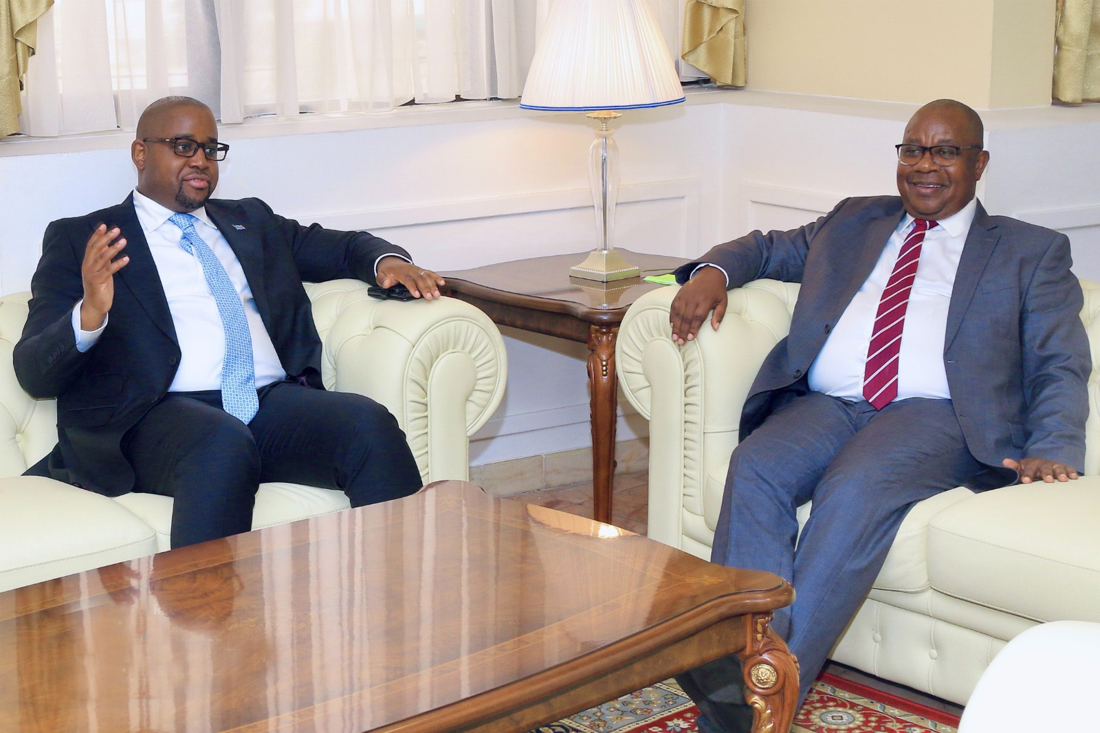 CEEAC: Visite de Courtoisie de SEM Floribert ANZULUNI OKETCHI, Ministre de l’Intégration de la RDC — 5
