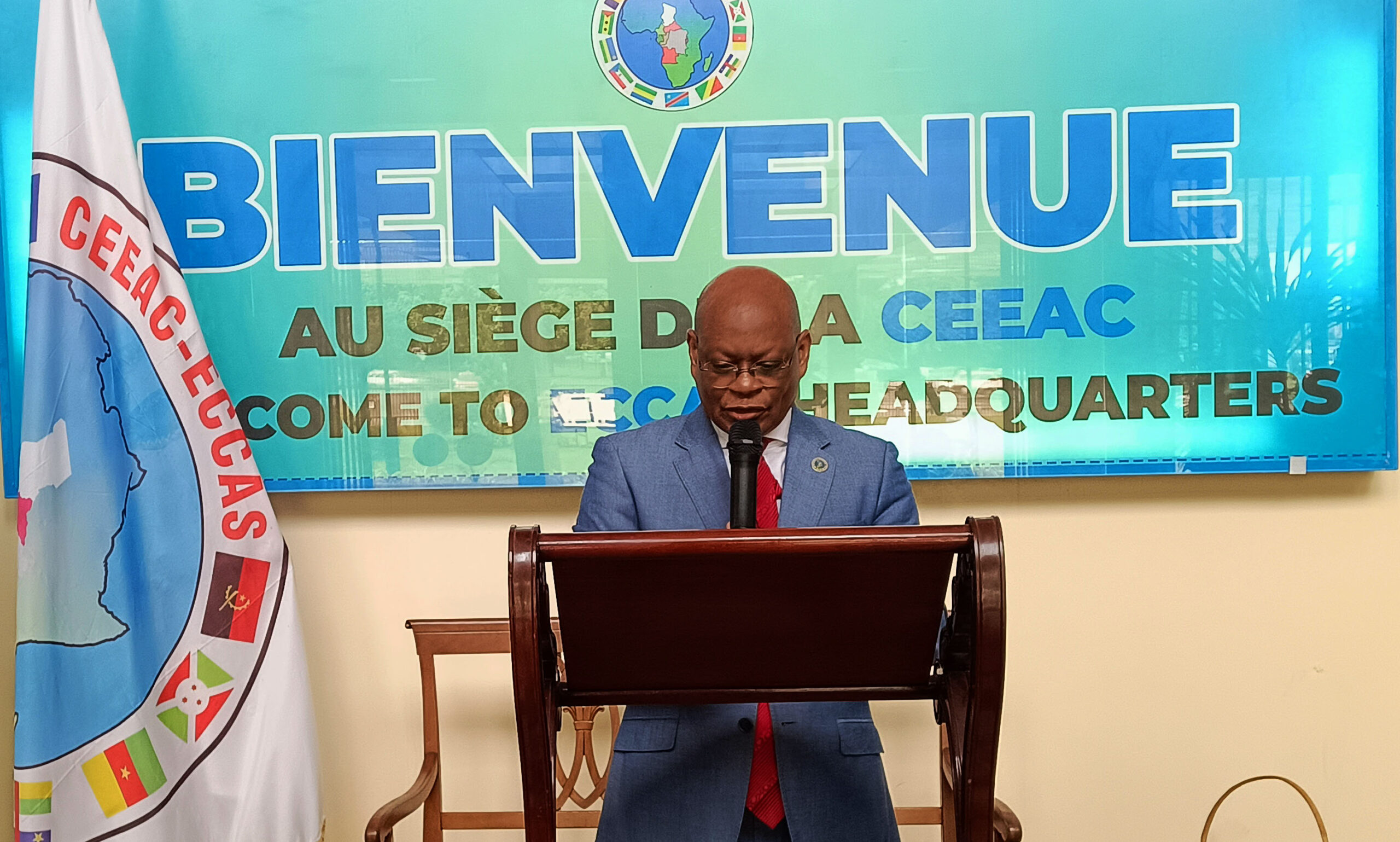 Cérémonie de Présentation des vœux au Président de la Commission de la CEEAC — 1
