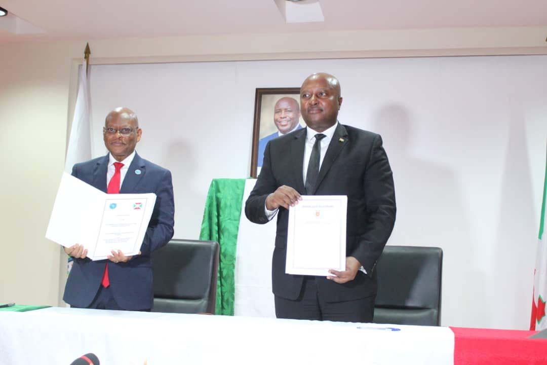 Signature des accords de siège entre la CEEAC et le Burundi — 6
