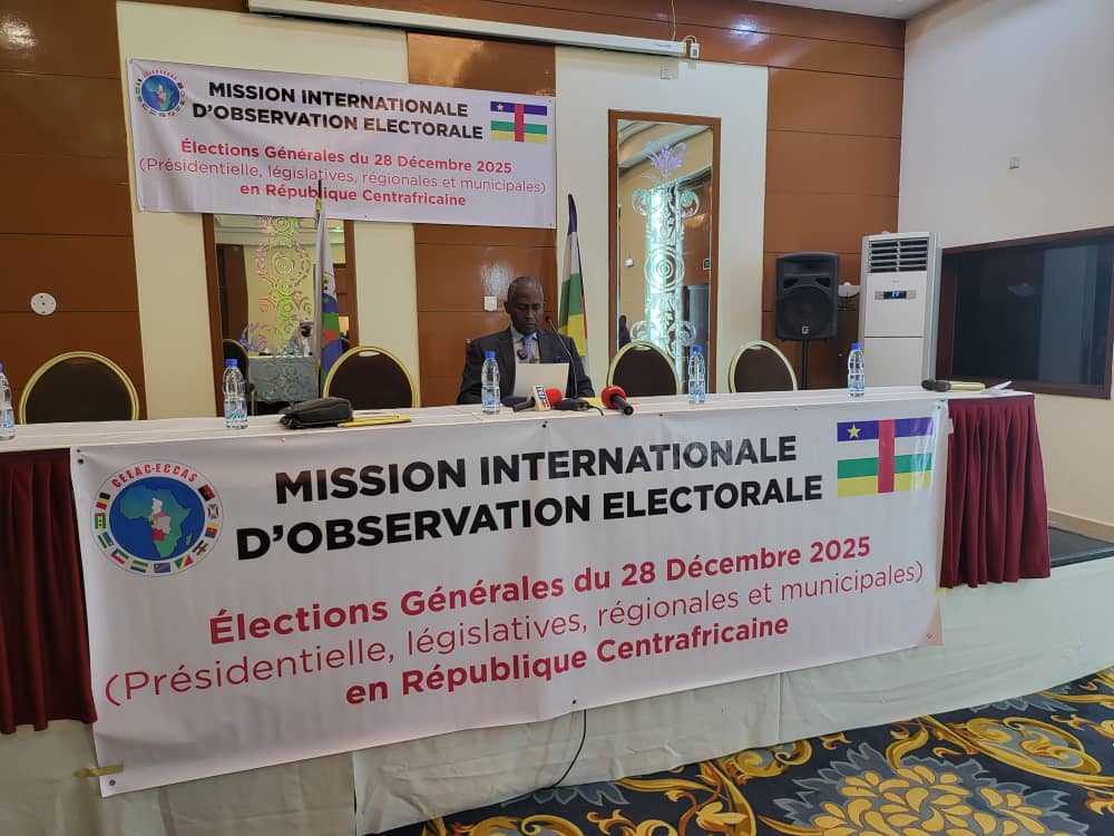 Élections en Centrafrique : La Mission de la CEEAC dresse un bilan — 1