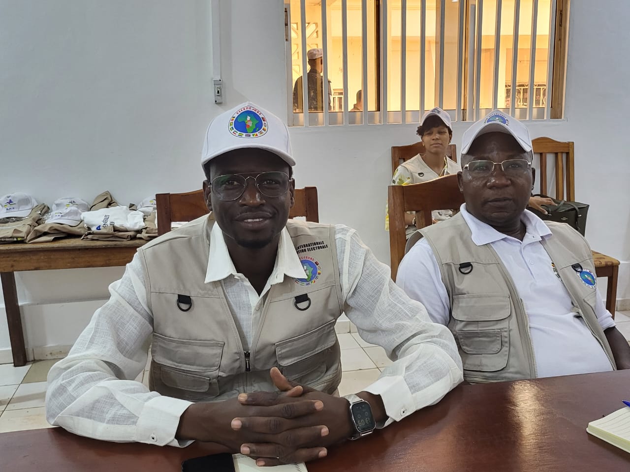 La délégation de la CEEAC reçu en audience par le Président de l’Autorité Nationale des Élections (ANE) en RCA. — 6