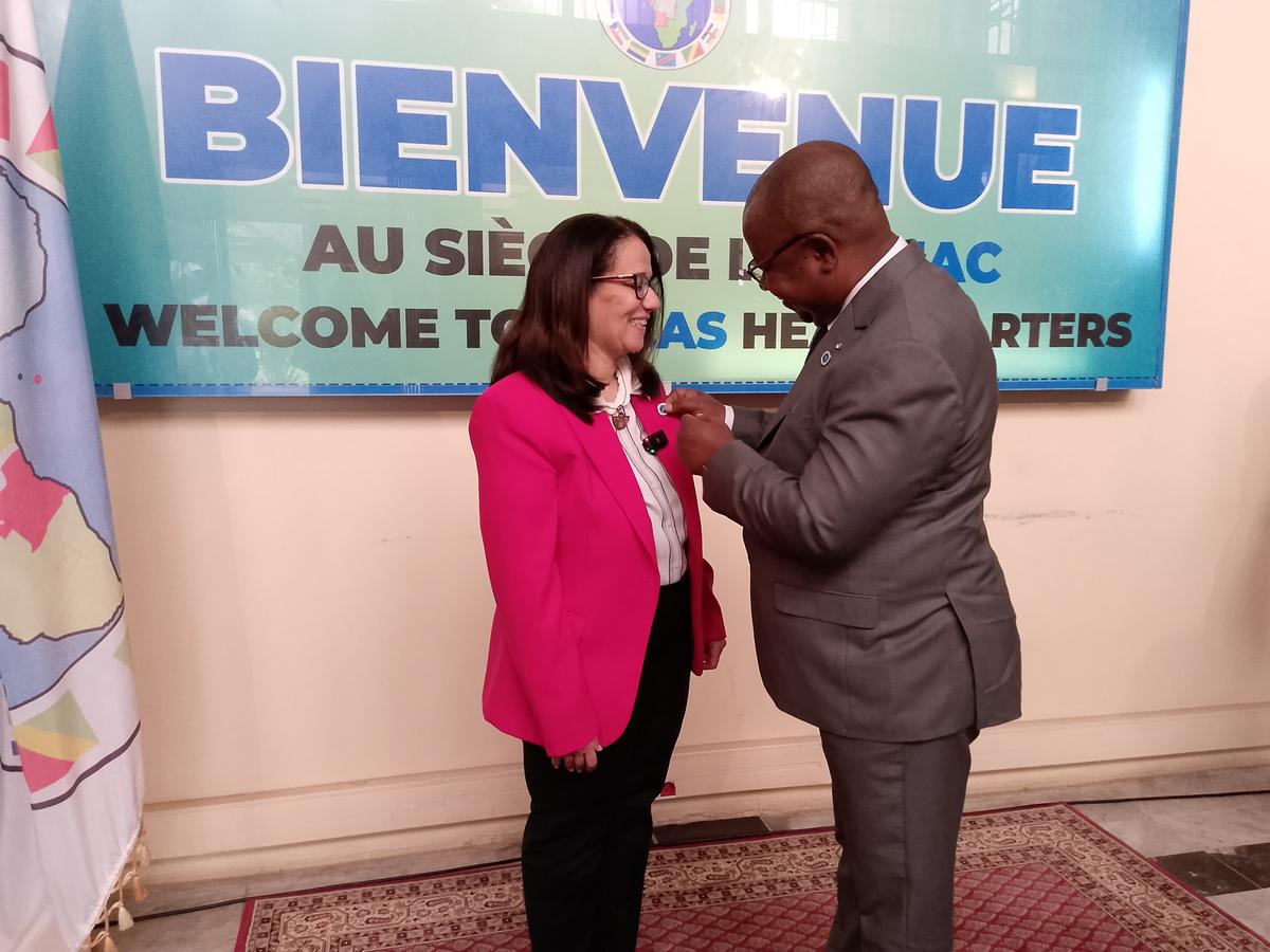 L’ambassadrice extraordinaire et plénipotentiaire de la République Arabe d’Egypte désormais accrédité auprès de la CEEAC — 1