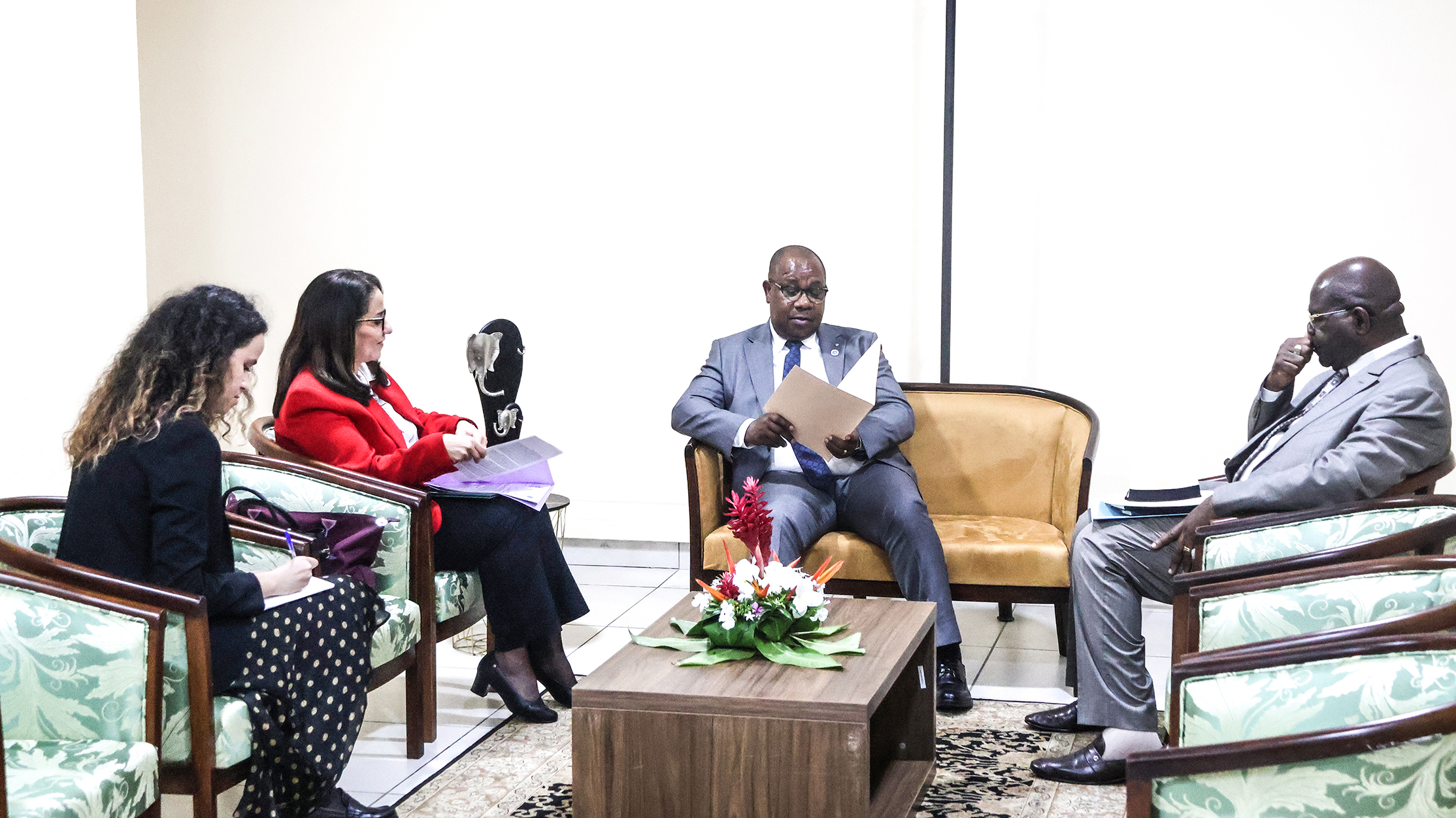 L’ambassadrice extraordinaire et plénipotentiaire de la République Arabe d’Egypte désormais accrédité auprès de la CEEAC — 4