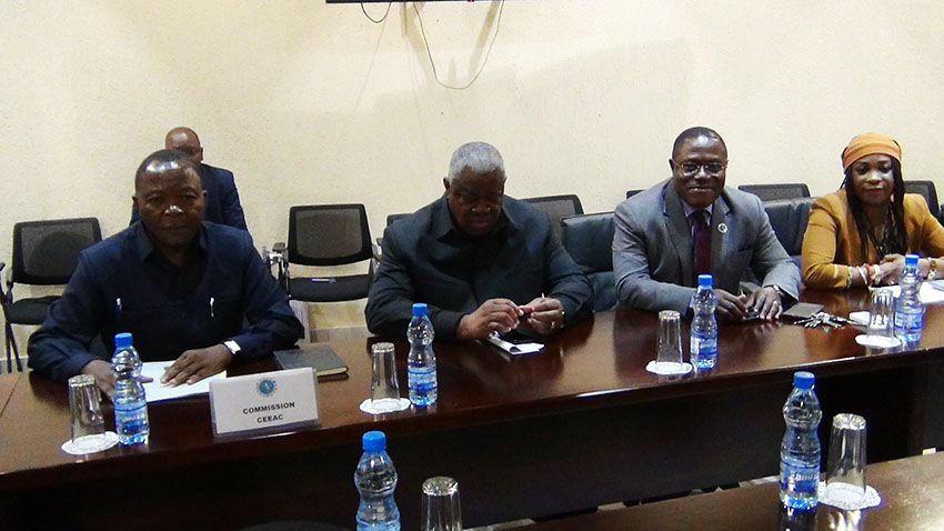 Le Commissaire aux Affaires Politiques, Paix et Sécurité de l’Union Africaine en visite de courtoisie à la Commission de la CEEAC — 4