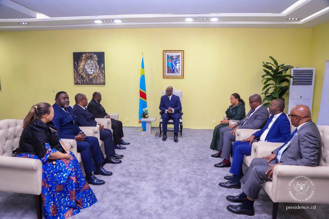 MISSION DE LA CEEAC A KINSHASA : LA CEEAC RENFORCE LE DIALOGUE REGIONAL EN AFRIQUE CENTRALE. — 2