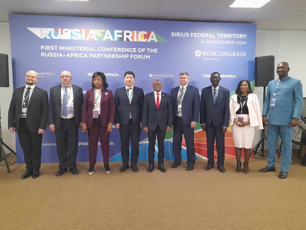 Participation active de la Commission ce la CEEAC à la Première conférence ministérielle du Forum de partenariat Russie-Afrique — 1