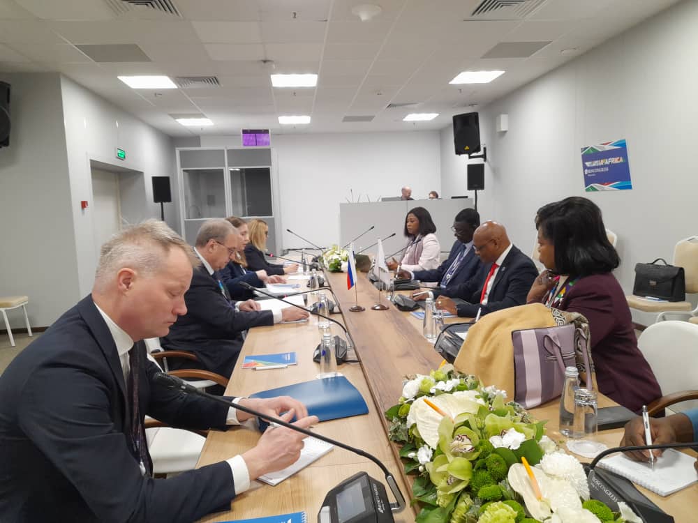 Participation active de la Commission ce la CEEAC à la Première conférence ministérielle du Forum de partenariat Russie-Afrique — 5