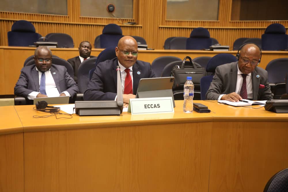 PLAIDOYER DU PRESIDENT DE LA COMMISSION DE LA CEEAC AUPRES DE L’UNION AFRICAINE. — 1