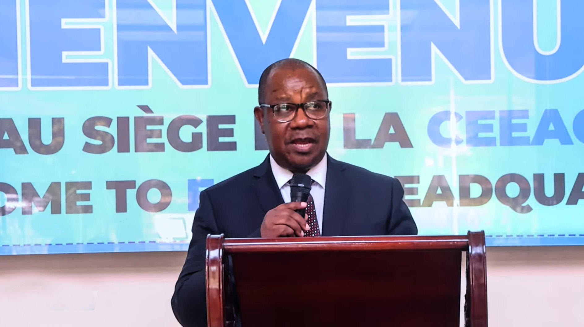 Premier Discours de l’Ambassadeur Ezéchiel NIBIGIRA au siège de la CEEAC — 1