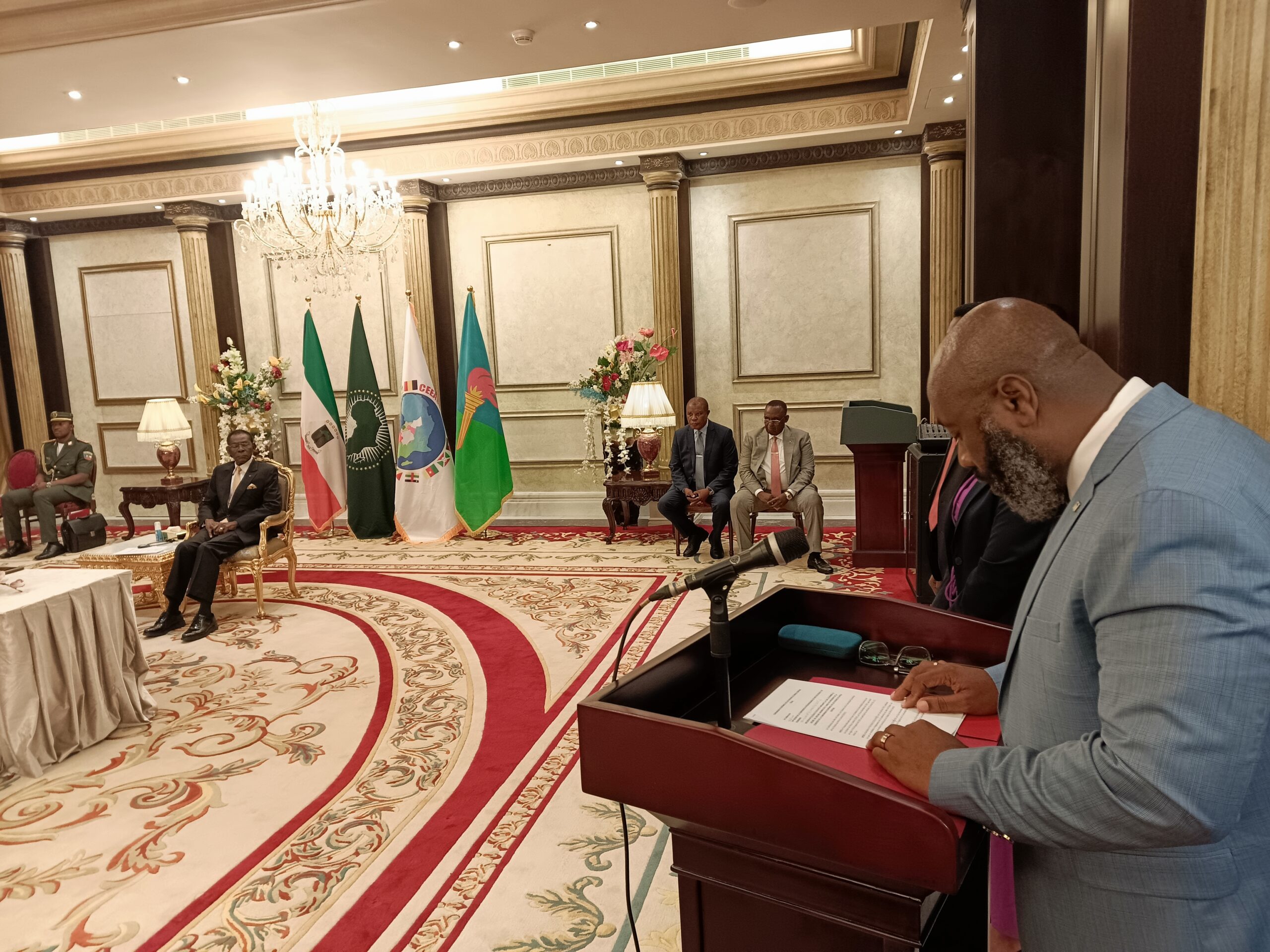 Prestation de serment du Nouveau Président de la Commission de la CEEAC — 5