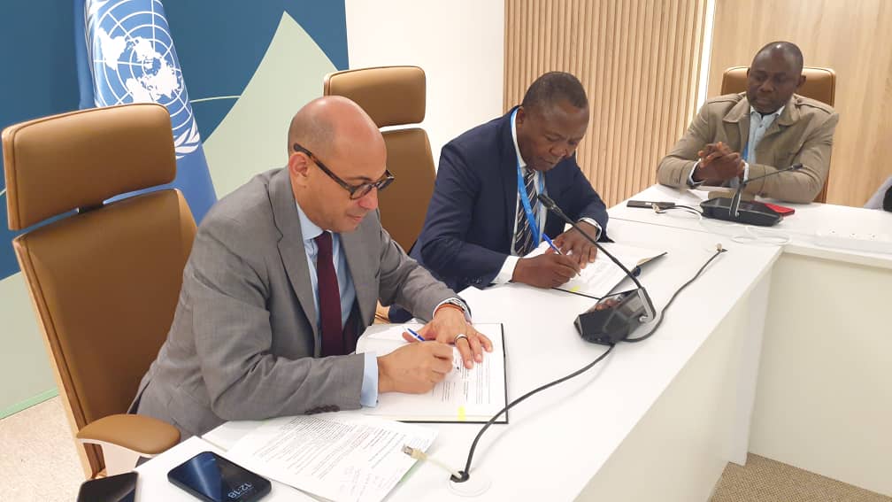 Signature d’un Mémorandum d’Entente entre la Commission de la CEEAC et le Secrétariat Exécutif de la Convention cadre des Nations unies sur les changements climatiques. — 3