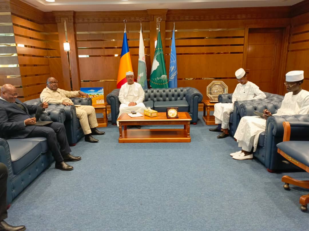Tchad-CEEAC/ Le Président de la Transition a reçu les envoyés spéciaux du médiateur — 1