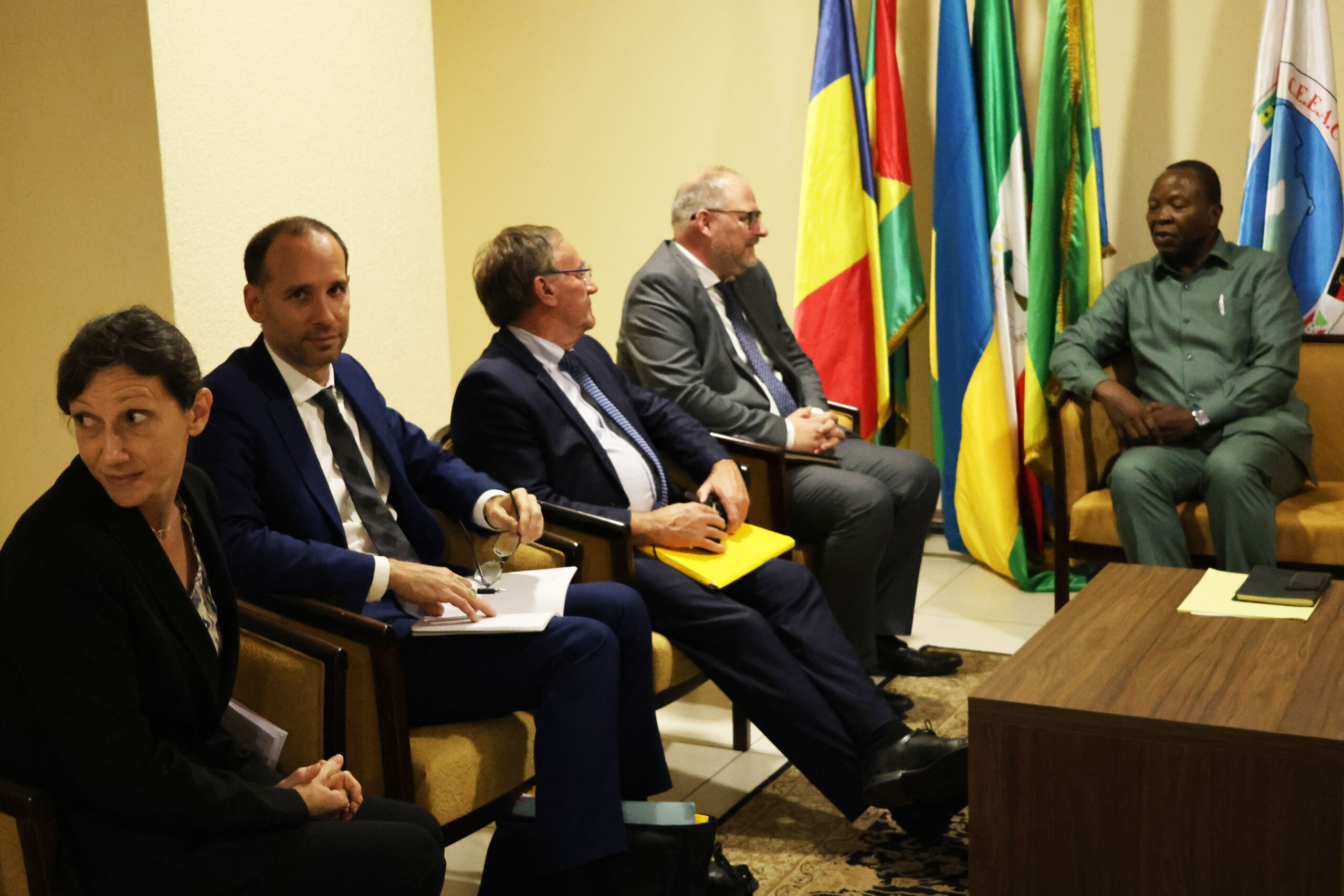 Une délégation des sénateurs français reçue au siège de la CEEAC — 2