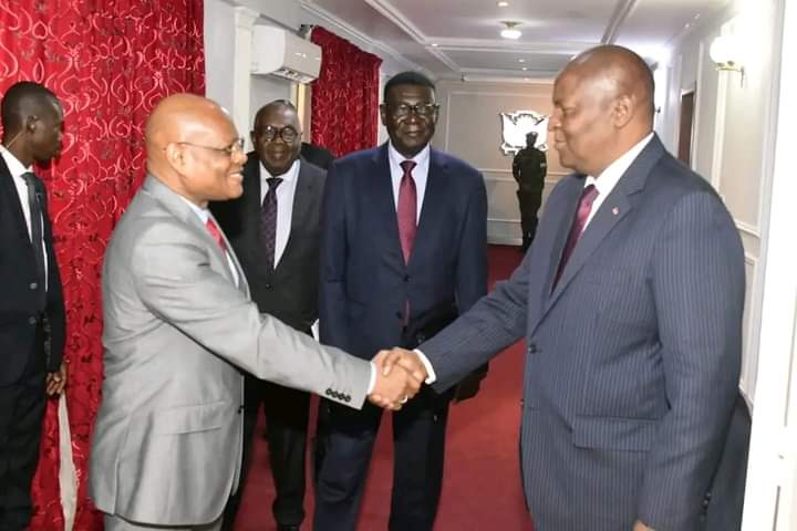 VISITE DU PRESIDENT DE LA COMMISSION DE LA CEEAC A BANGUI — 2
